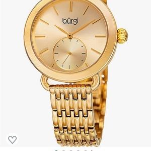 Brand new Women watch, Burgi Gold.